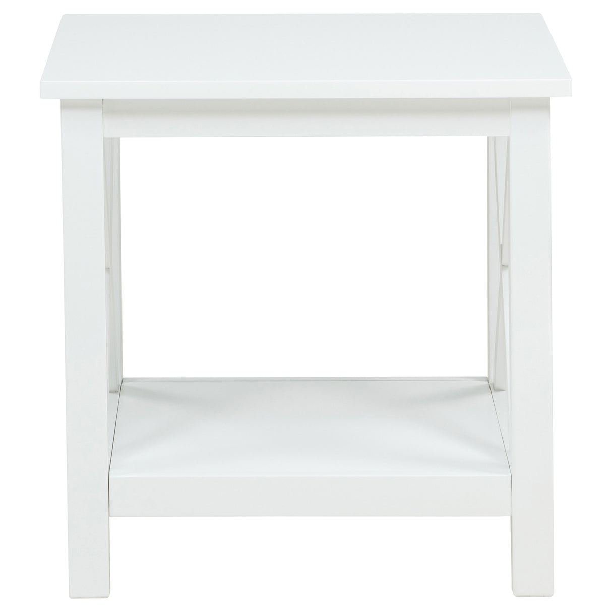 Skyview 2-Piece Rectangular Lift Top Coffee Table Set White