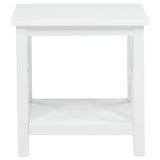 Skyview 2-Piece Rectangular Lift Top Coffee Table Set White
