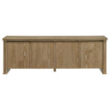 Adina 70-Inch TV Stand Media Console Distressed Light Brown