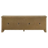 Adina 70-Inch TV Stand Media Console Distressed Light Brown