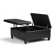 Harrison - Large Coffee Table Storage Ottoman - Storage Ottomans - Alpine Outlets