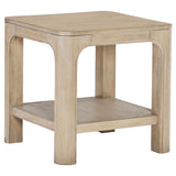 Solano 2-Piece Square Coffee Table Set, Weathered Mango
