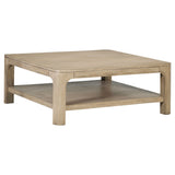 Solano 2-Piece Square Coffee Table Set, Weathered Mango