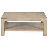 Solano 2-Piece Square Coffee Table Set, Weathered Mango