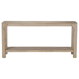 Solano 64-Inch Entryway Console Table, Weathered Mango