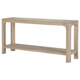 Solano 64-Inch Entryway Console Table, Weathered Mango