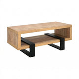 Dinard Engineered Wood Cocktail Coffee Table in Mango