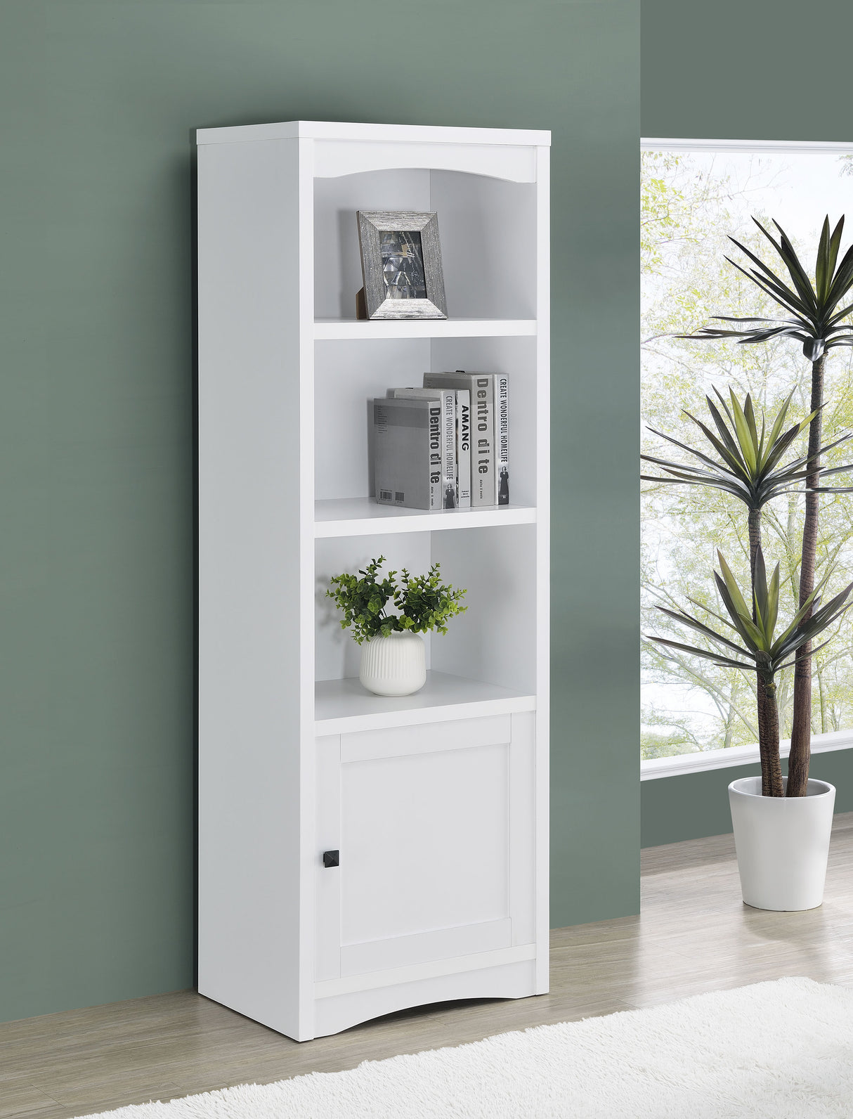 Laughlin 3-Piece Entertainment Center TV Stand White