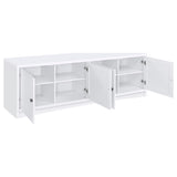 Laughlin 3-Piece Entertainment Center TV Stand White