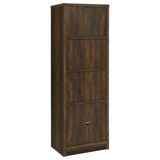 Laughlin 3-Piece Entertainment Center TV Stand Dark Pine