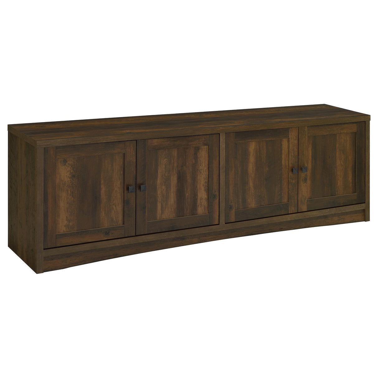Laughlin 4-Door Dark Pine TV Stand - 78 Inches