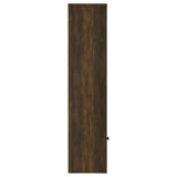 Laughlin 4-Shelf Media Tower, Dark Pine