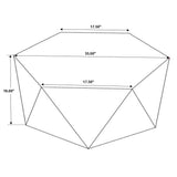 Zalika Hexagonal Mango Wood Coffee Table Natural