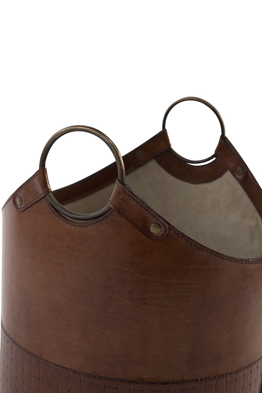 Marietta's - Basket - Dark Brown