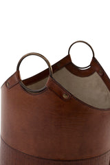 Marietta's - Basket - Dark Brown