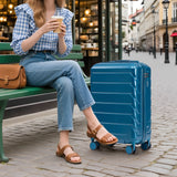 Spinner Luggage Set With Combination Lock