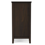 Artisan - Tall TV Media Stand - Dark Chestnut Brown