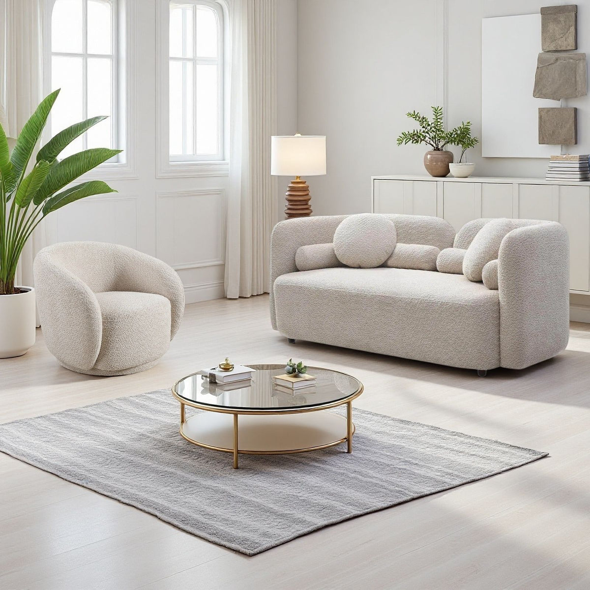 Japandi Living Room Set