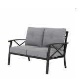 Patio Furniture Set With Coffee Table And Cushions For Backyard