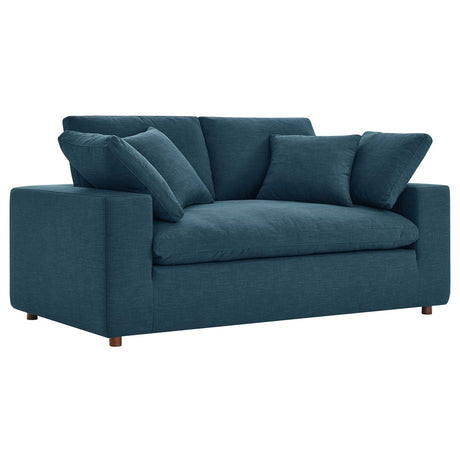 73 - Inch Commix Down Filled Overstuffed Fabric Loveseat - Loveseats available at Alpine Outlets in Denver