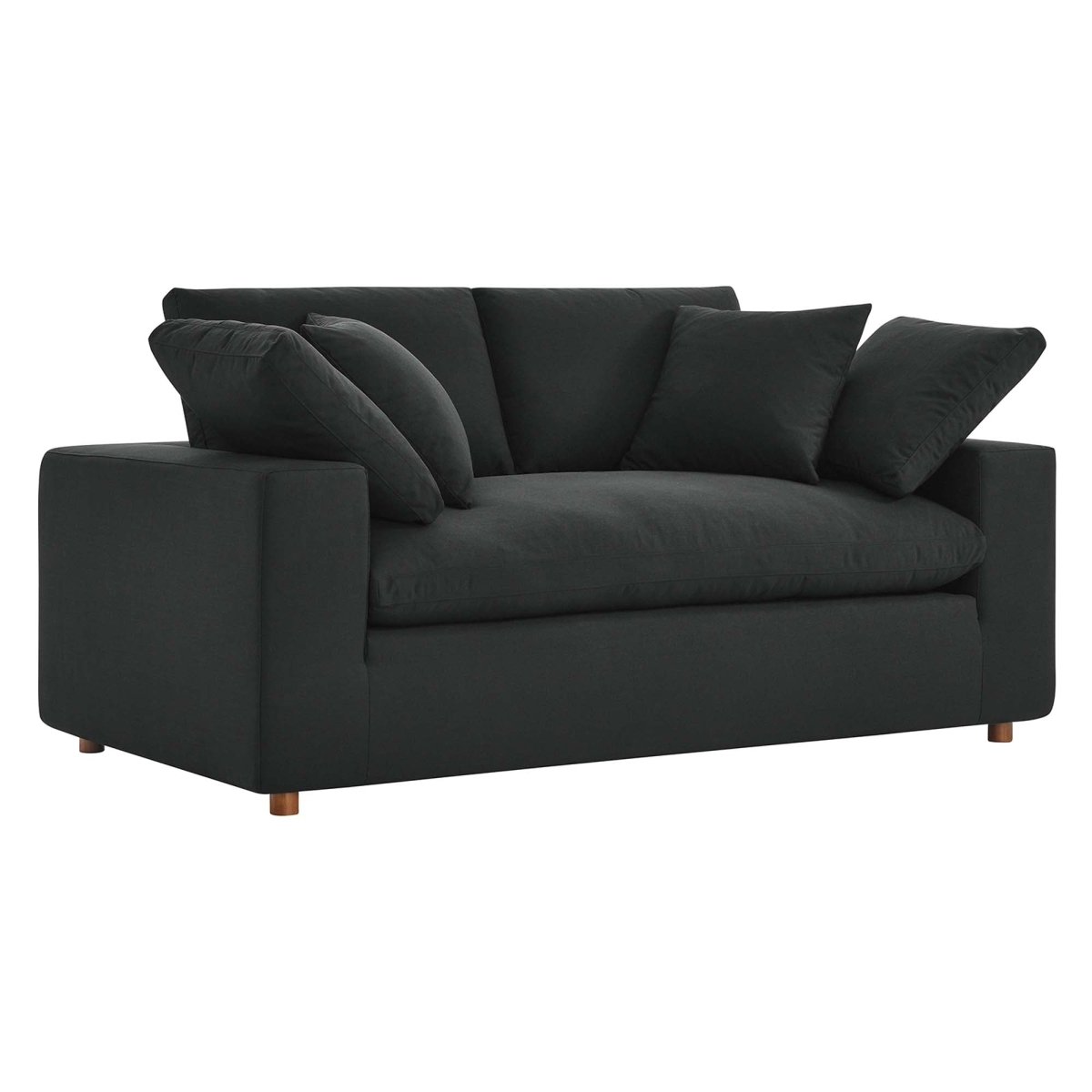 73 - Inch Commix Down Filled Overstuffed Fabric Loveseat - Loveseats available at Alpine Outlets in Denver