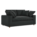 73 - Inch Commix Down Filled Overstuffed Fabric Loveseat - Loveseats available at Alpine Outlets in Denver
