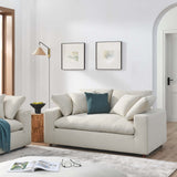 73 - Inch Commix Down Filled Overstuffed Fabric Loveseat - Loveseats available at Alpine Outlets in Denver