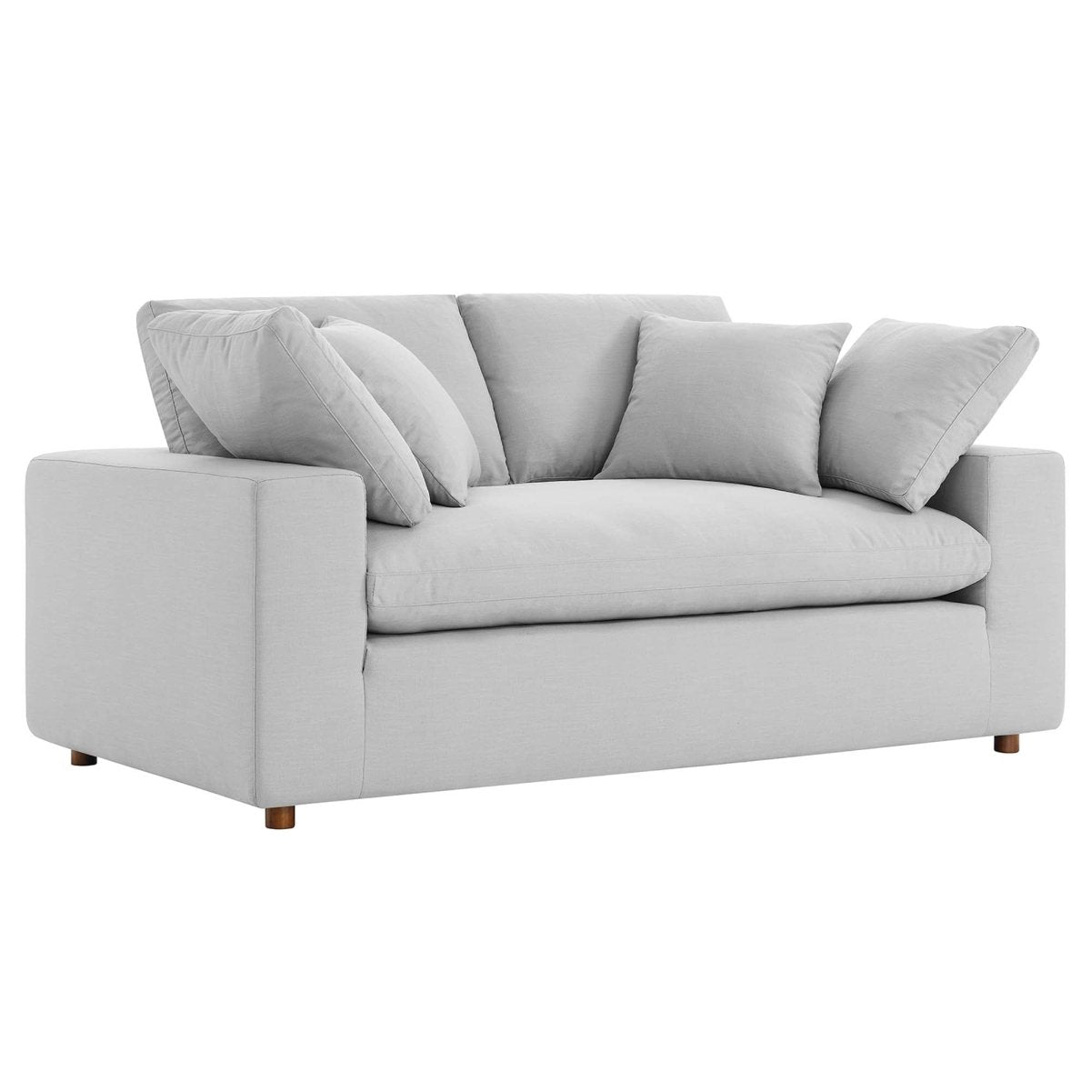 73 - Inch Commix Down Filled Overstuffed Fabric Loveseat - Loveseats available at Alpine Outlets in Denver