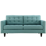 73 - Inch Empress Upholstered Fabric Loveseat - Loveseats available at Alpine Outlets in Denver