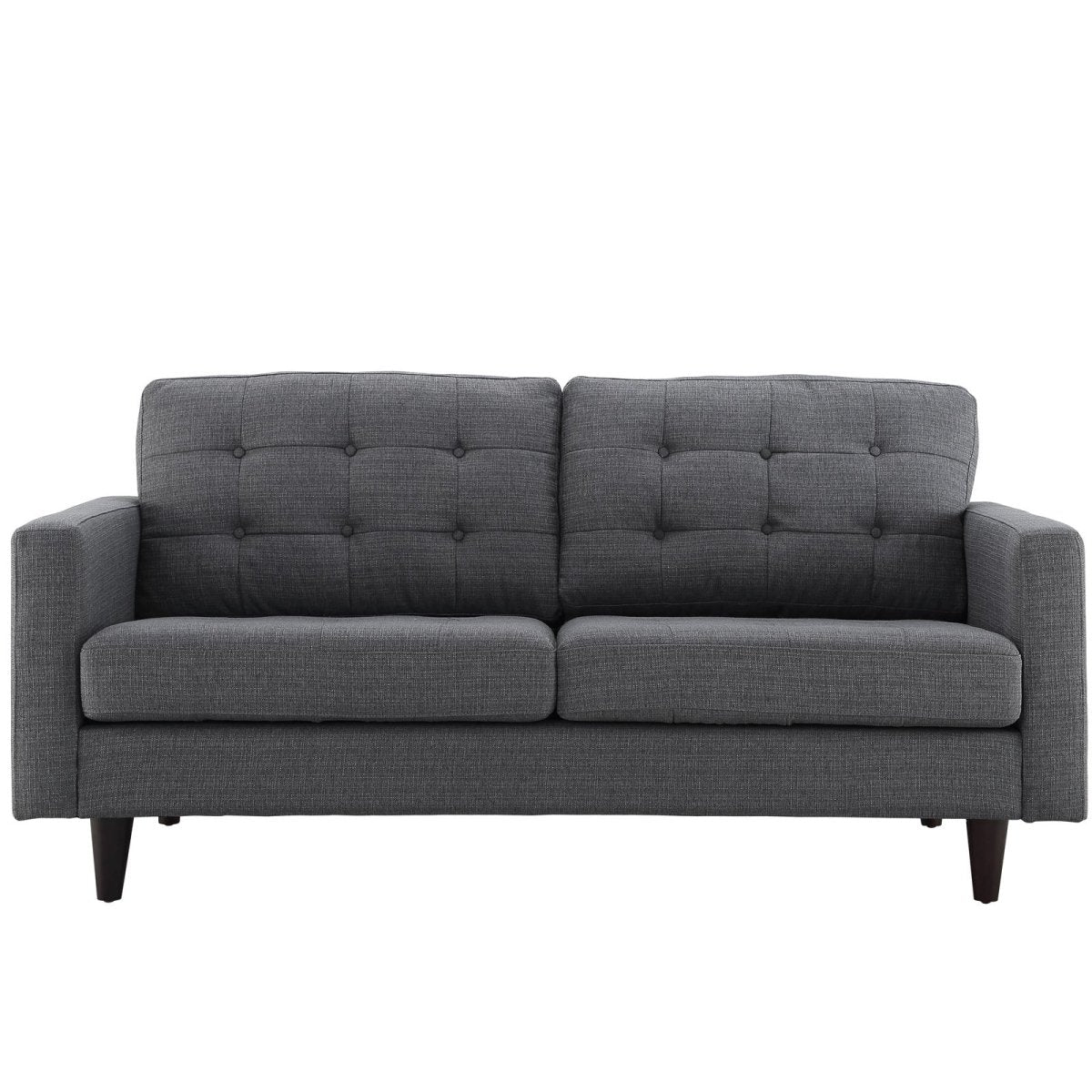 73 - Inch Empress Upholstered Fabric Loveseat - Loveseats available at Alpine Outlets in Denver