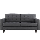 73 - Inch Empress Upholstered Fabric Loveseat - Loveseats available at Alpine Outlets in Denver