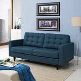 73 - Inch Empress Upholstered Fabric Loveseat - Loveseats available at Alpine Outlets in Denver