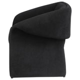 Mcdonald - Upholstered Sloped Arm Accent Chair - Black