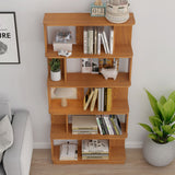 Modern 5 Tier Open Storage Bookcase