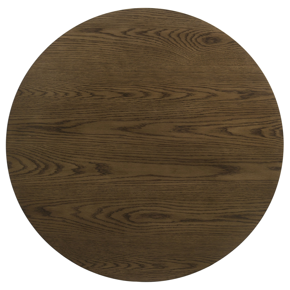 Kessler 2-Piece Round Sculptural Wood Coffee Table Set, Brown
