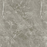 Lainey Round Faux Marble Side Table - Grey