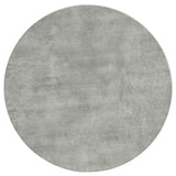 Hadi Round SmartTop Side End Table Cement Gunmetal