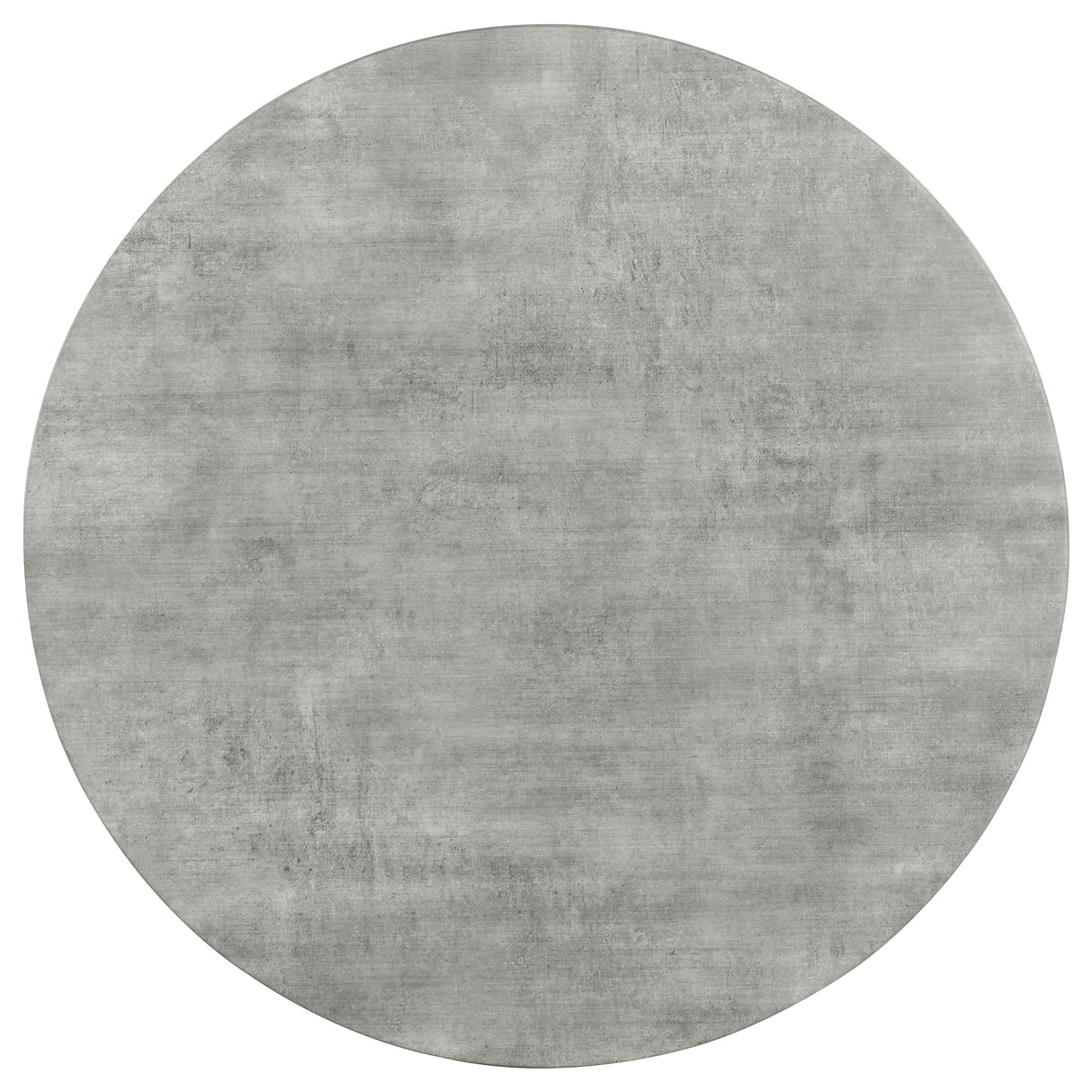 Hadi Round SmartTop Coffee Table - Cement and Gunmetal
