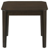 Amaro 3-Piece Coffee and End Table Set Dark Brown