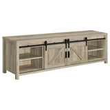 Madra 2-Door TV Stand 79 Inch Distressed Pine