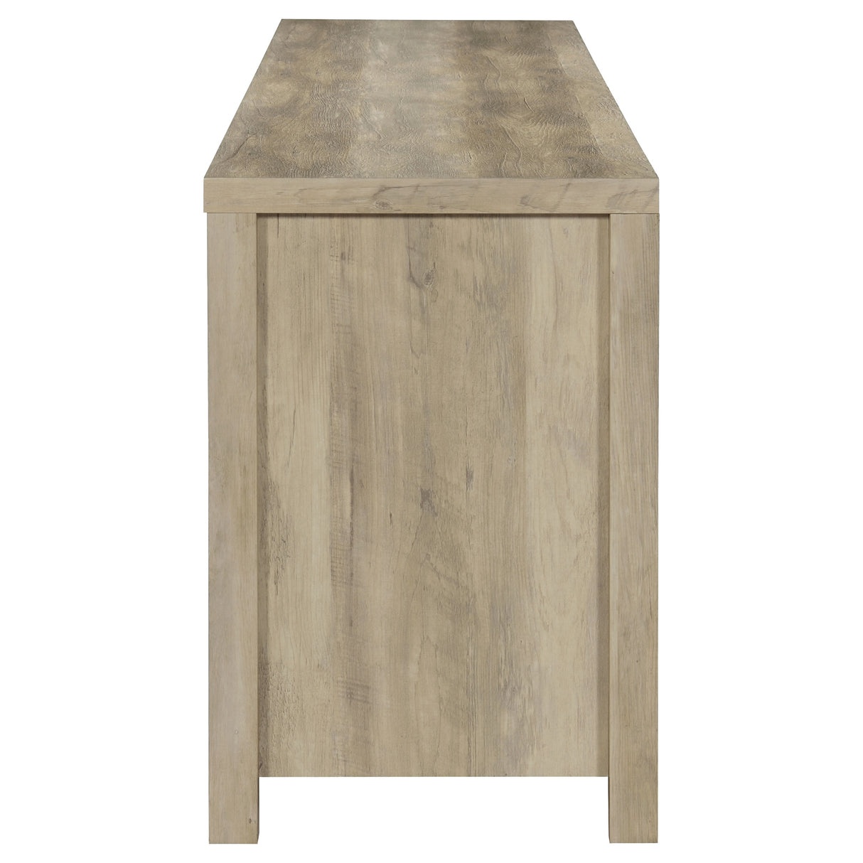 Madra 2-Door TV Stand 79 Inch Distressed Pine