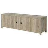 Madra 2-Door TV Stand 79 Inch Distressed Pine