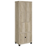 Sachin 3-Piece 79-Inch TV Entertainment Center Antique Pine