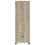 Sachin 3-Piece 79-Inch TV Entertainment Center Antique Pine