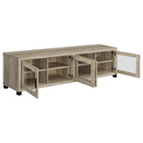 Sachin 3-Piece 79-Inch TV Entertainment Center Antique Pine