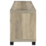 Sachin 4-Door TV Stand - 79 Inch Distressed Pine