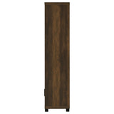 Sachin 3-Piece 79-Inch TV Entertainment Center Dark Pine