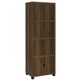 Sachin 3-Piece 79-Inch TV Entertainment Center Dark Pine