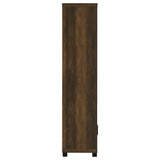 Sachin 3-Piece 79-Inch TV Entertainment Center Dark Pine