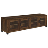 Sachin 3-Piece 79-Inch TV Entertainment Center Dark Pine